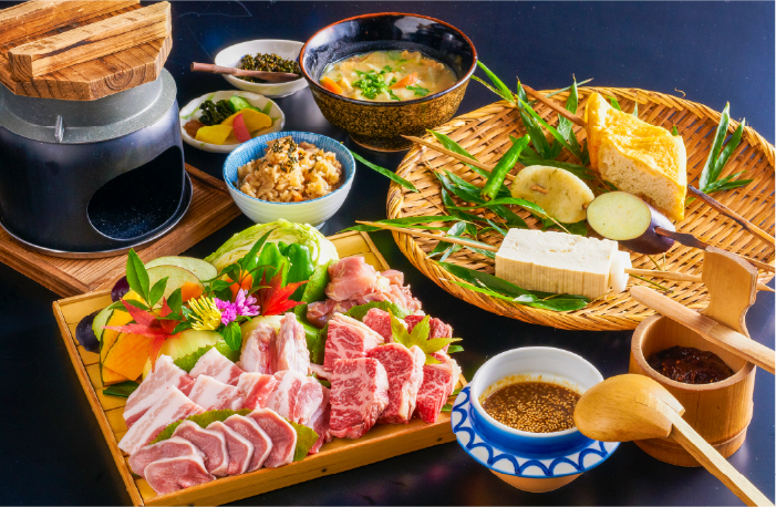 御朝食